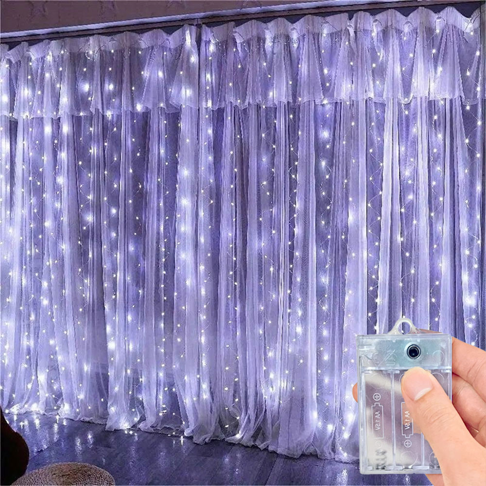 3/6m Vorhang-LED-Lichterkette, – Led Fairy String Lights Bewertung und Preis