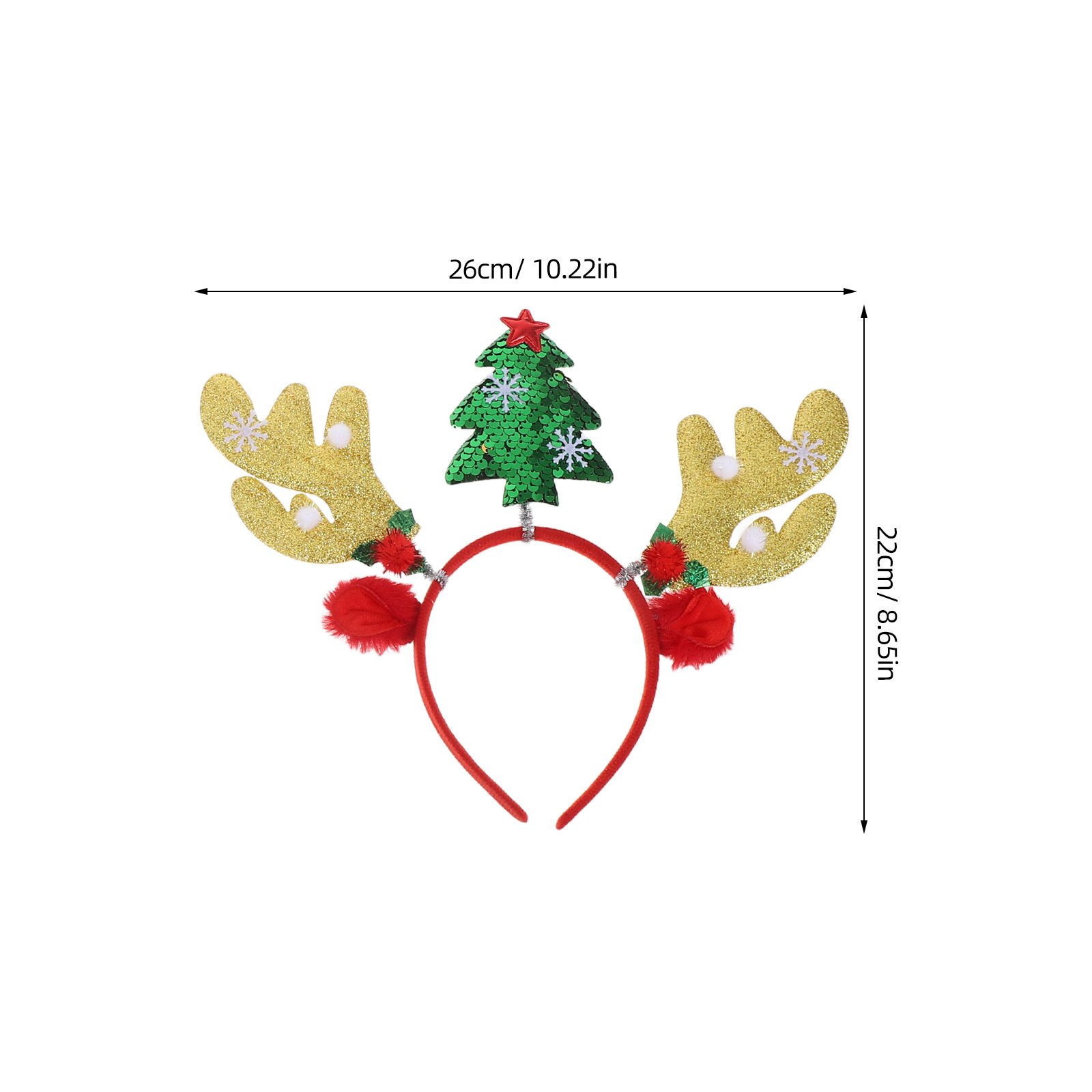 2 Stück Weihnachts-Rehstirnban – Reindeer Antlers Headband Bewertung und Preis
