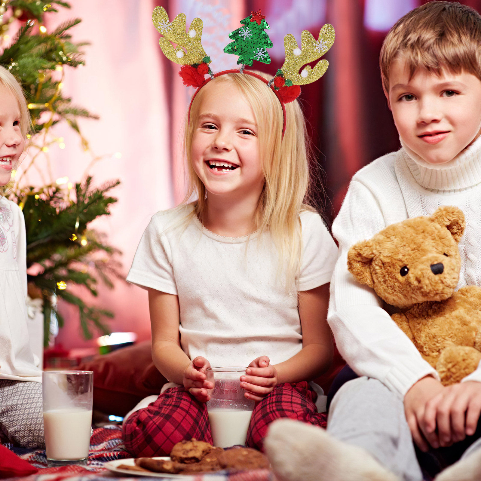 2 Stück Weihnachts-Rehstirnban – Reindeer Antlers Headband Bewertung und Preis