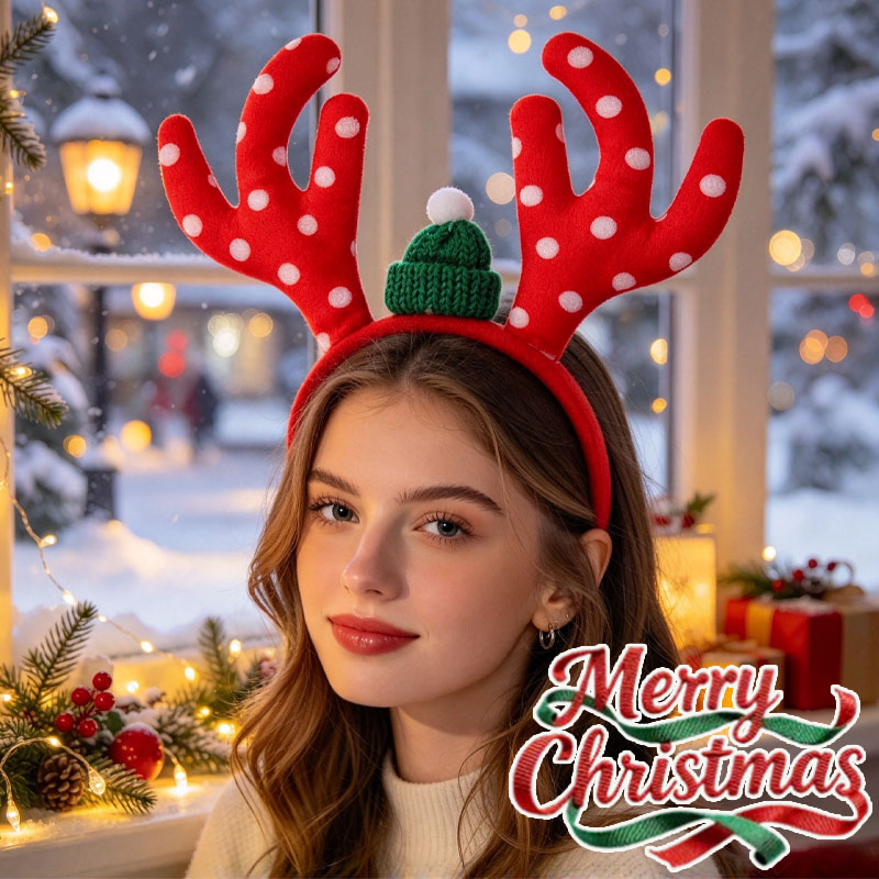 1-5 Stück Weihnachts-Haarreif  – Reindeer Antlers Headband Bewertung und Preis