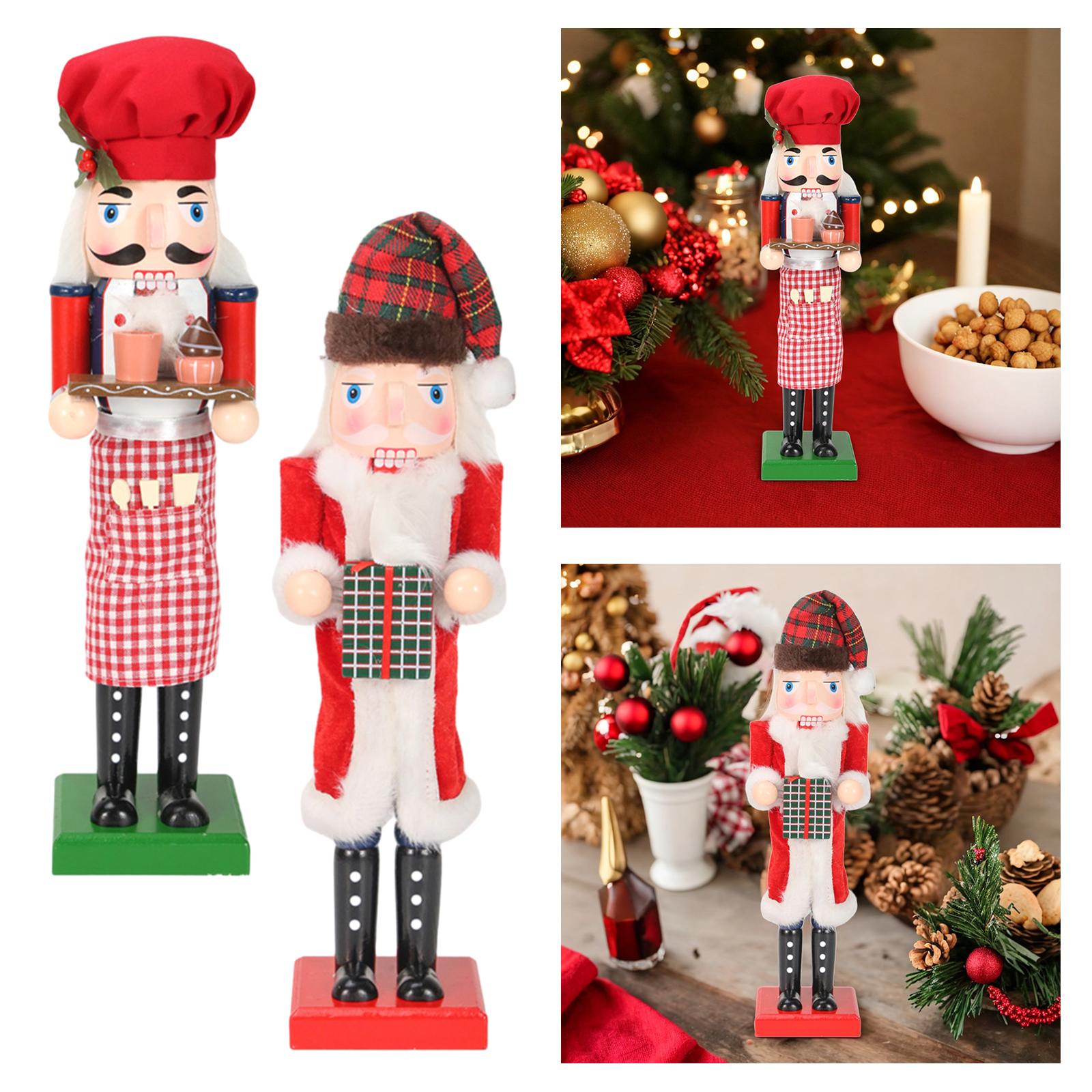 36 cm Holz-Nussknacker-Ornamen – Nutcracker Figurine Bewertung und Preis