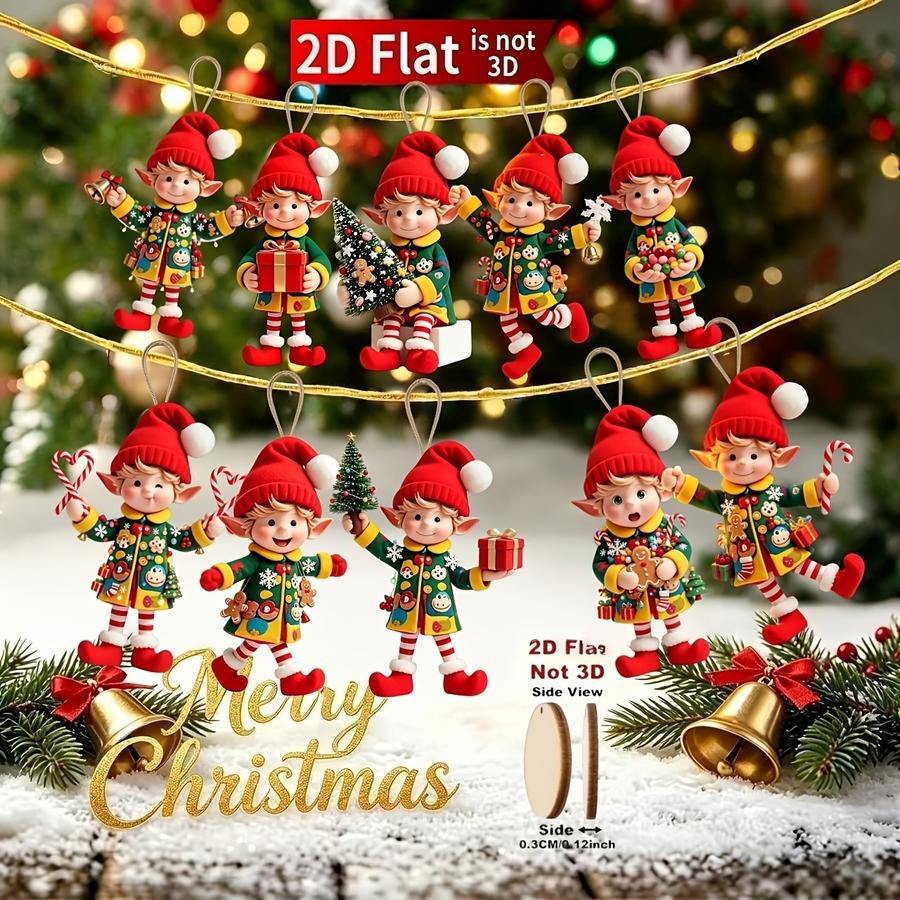 1/5/10/20/50/100 Stück 2D flac – Christmas Tree Artificial Bewertung und Preis