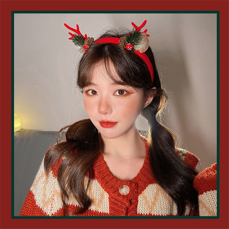 Weihnachts-Stirnband, Plüsch-R – Reindeer Antlers Headband Bewertung und Preis