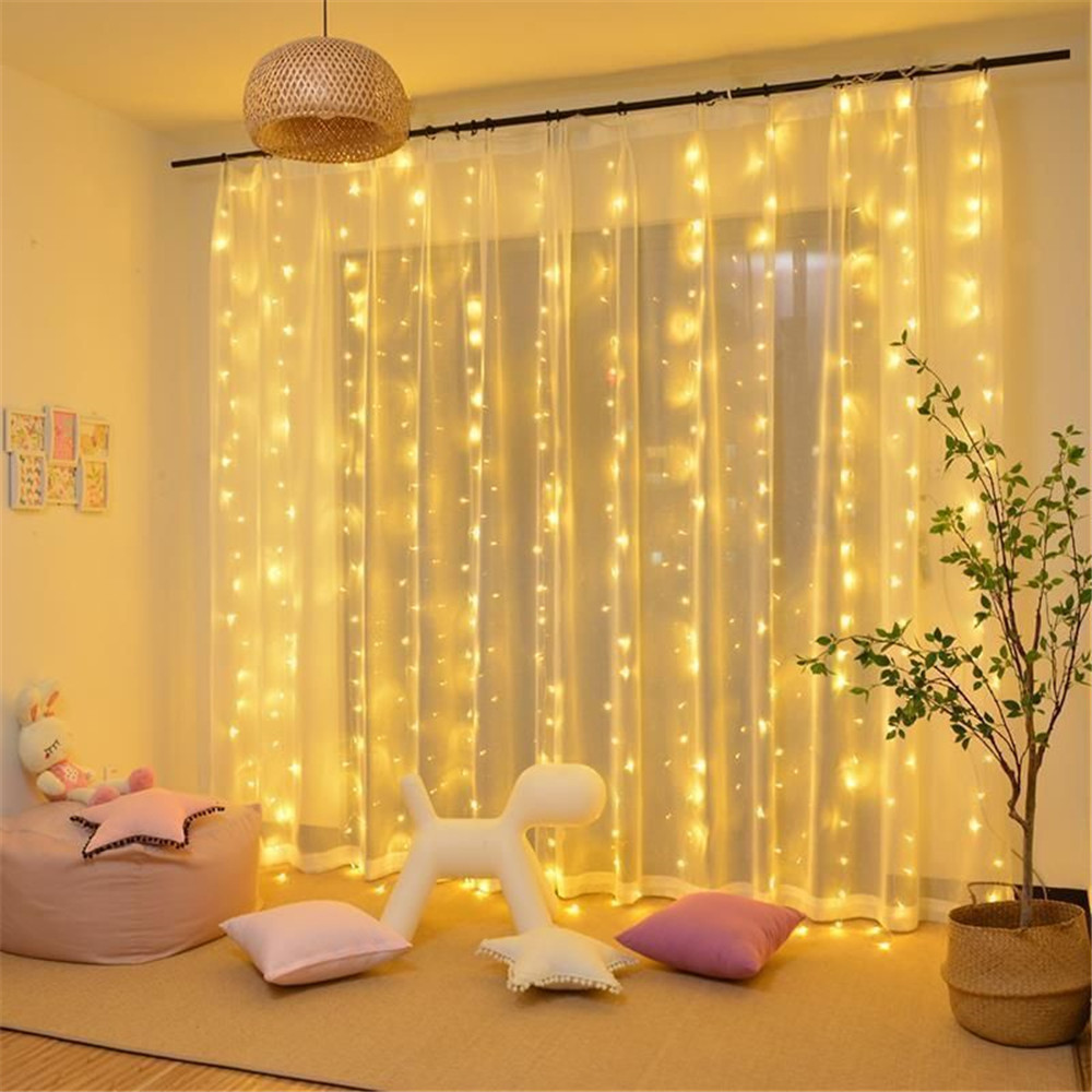 LED-Lichterketten-Vorhang, Neu – Led Fairy String Lights Bewertung und Preis