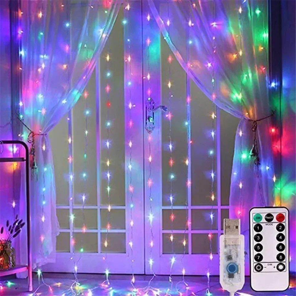 LED-Lichterketten-Vorhang, Neu – Led Fairy String Lights Bewertung und Preis