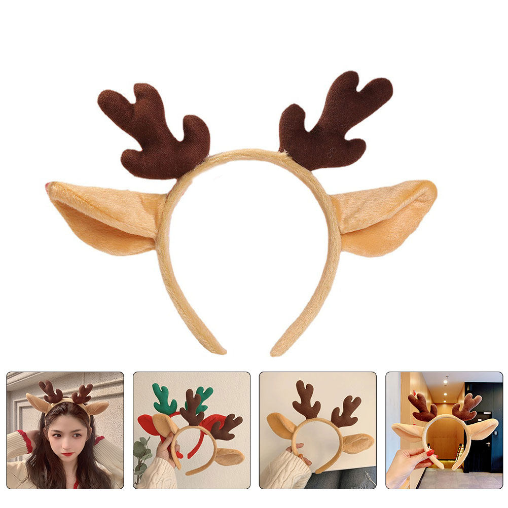 Weihnachtliches Rentiergeweih- – Reindeer Antlers Headband Bewertung und Preis