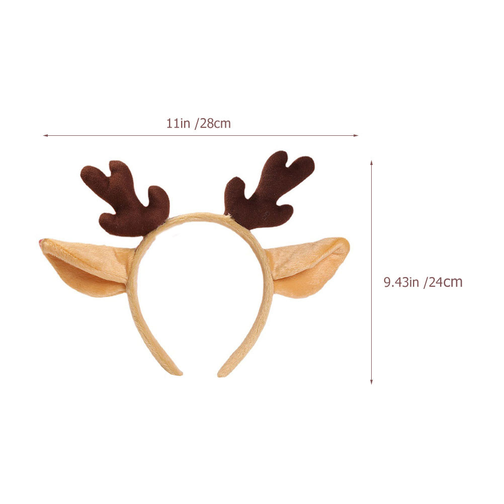 Weihnachtliches Rentiergeweih- – Reindeer Antlers Headband Bewertung und Preis