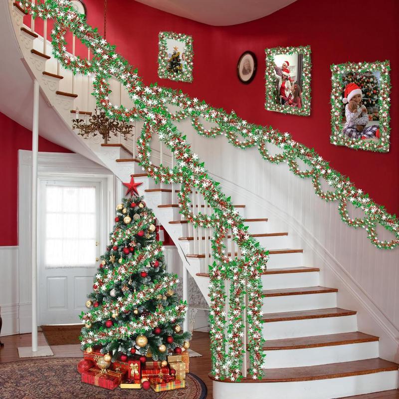 # Weihnachtsgirlanden aus Lame – Tinsel Garland Decoration Bewertung und Preis