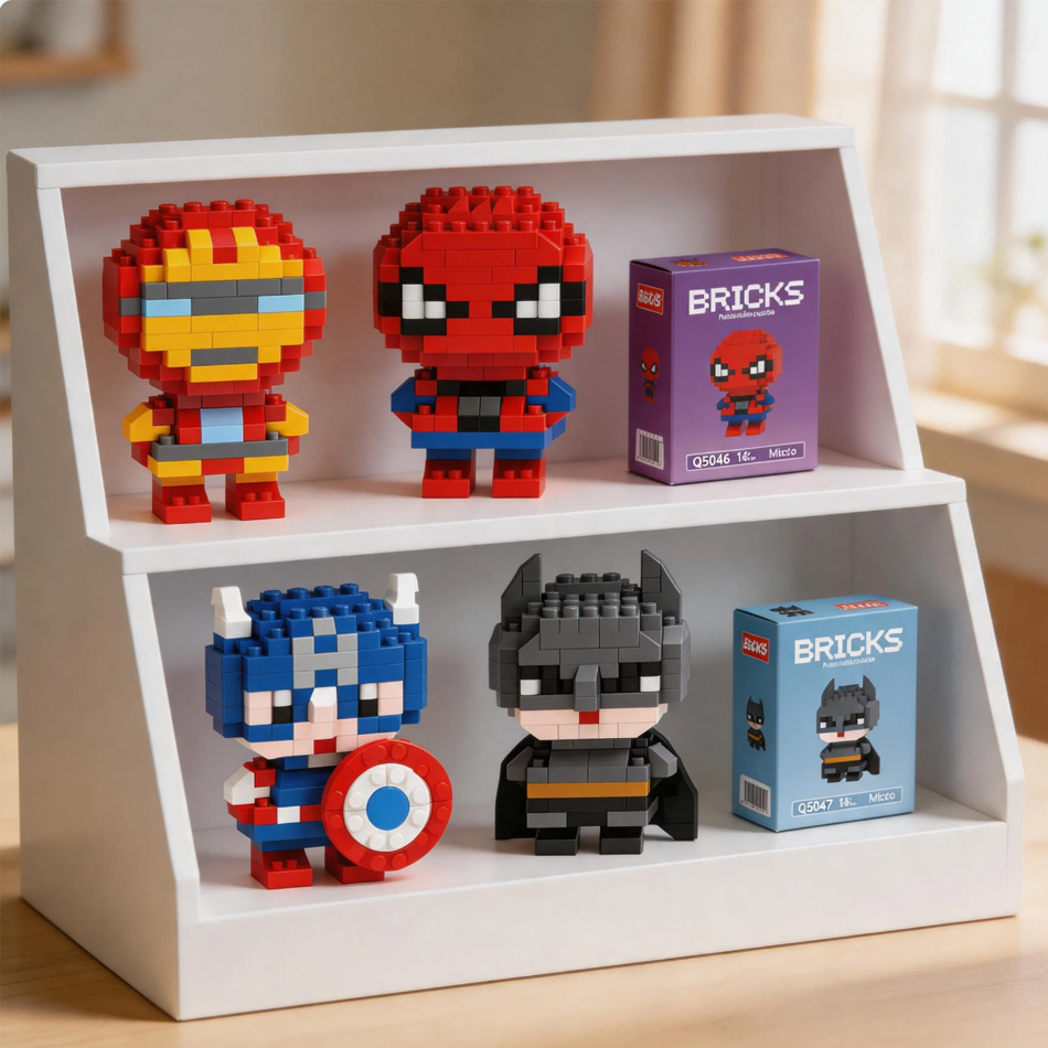 Spider-Man, Iron Man, Captain  – Lego Set Technic Bewertung und Preis