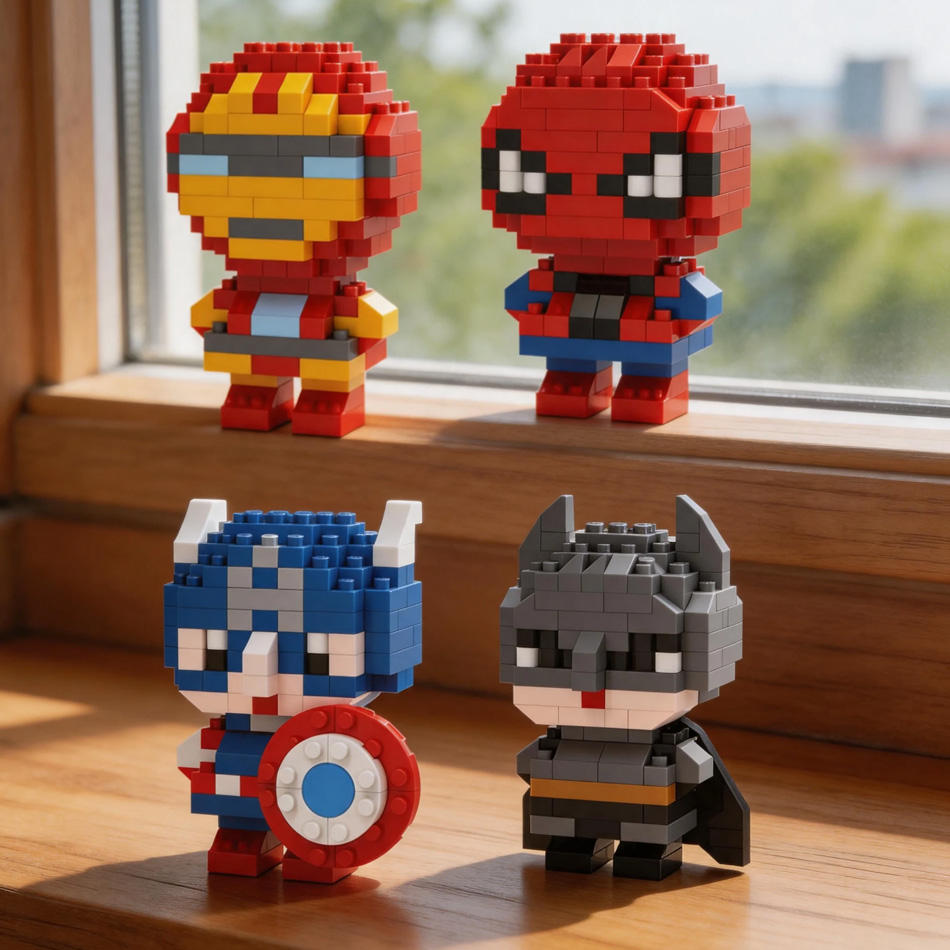 Spider-Man, Iron Man, Captain  – Lego Set Technic Bewertung und Preis