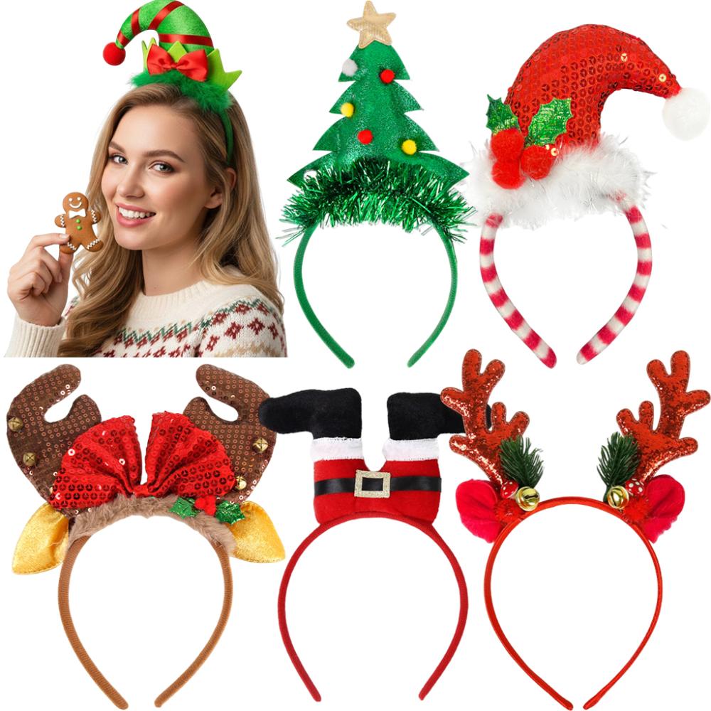 1 Stück/5 Stück Weihnachts-Sti – Reindeer Antlers Headband Bewertung und Preis