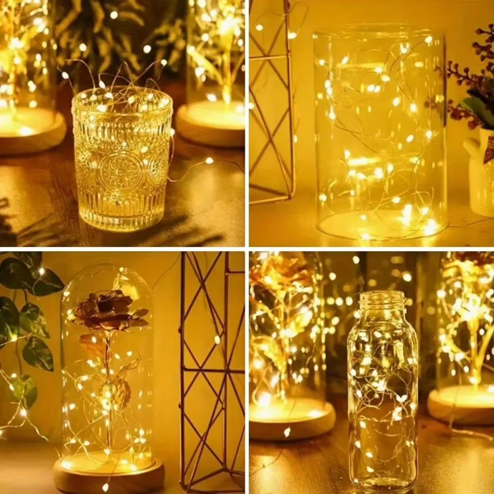 LED-Lichterkette mit Kupferdra – Led Fairy String Lights Bewertung und Preis