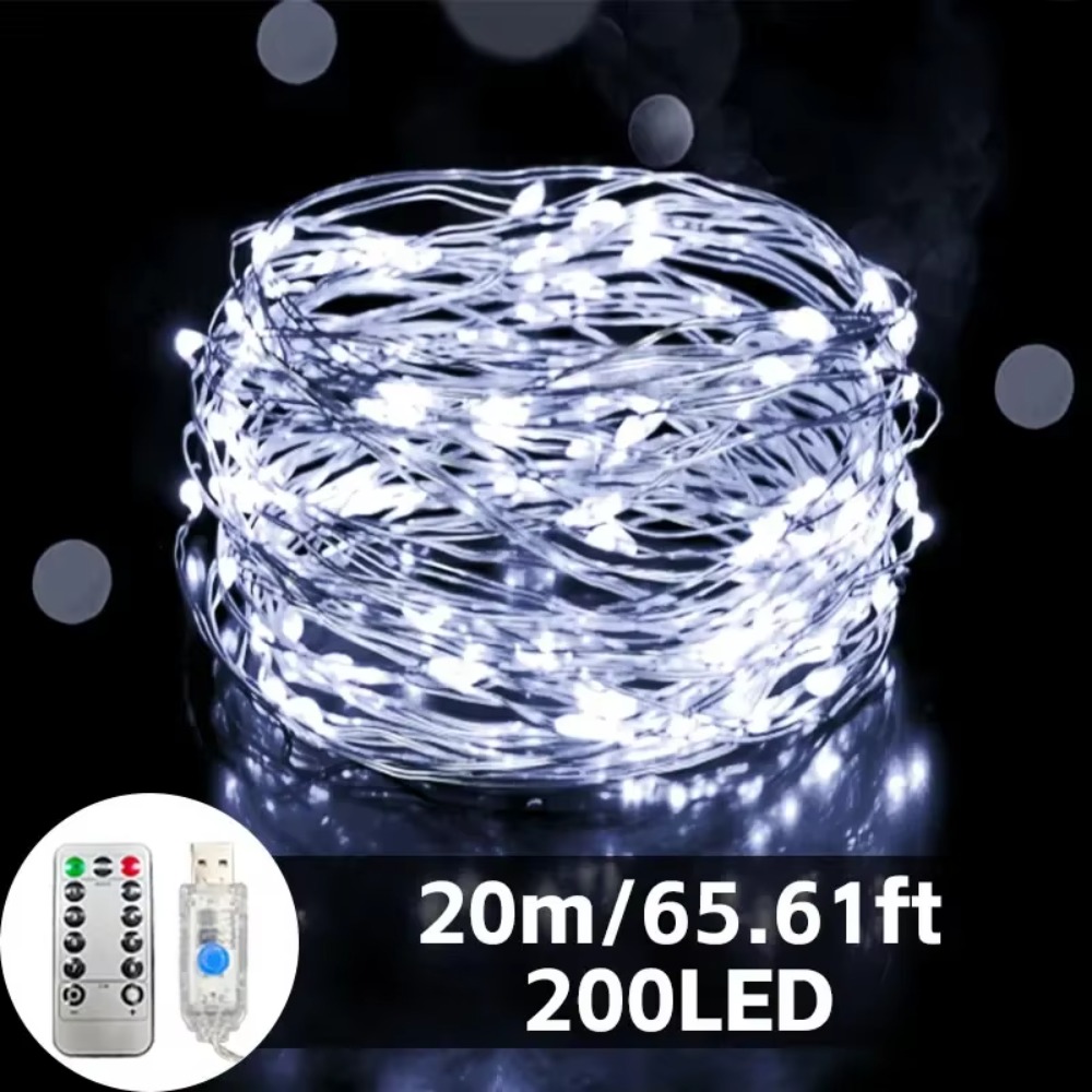 LED-Lichterkette mit Kupferdra – Led Fairy String Lights Bewertung und Preis